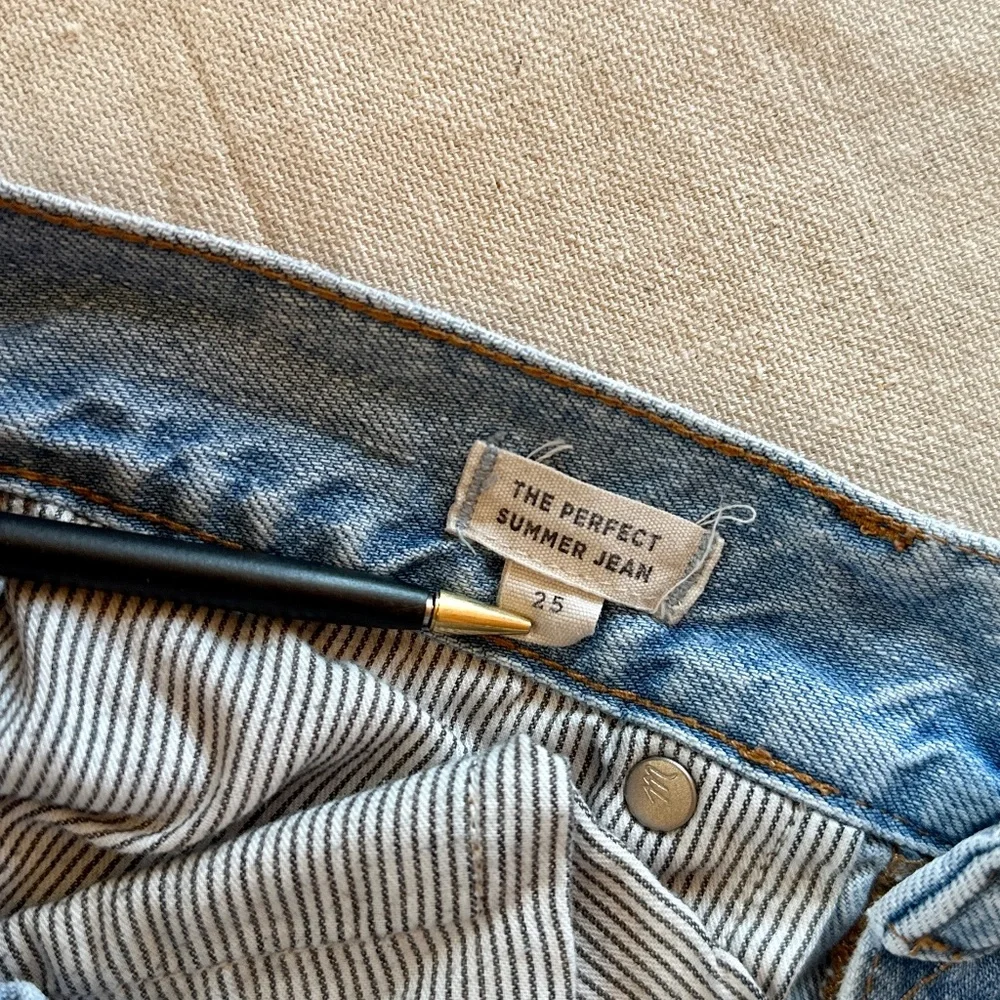 Madewell Perfect Summer Jean in Fitzgerald wash | size 25 - Picture 6 of 6